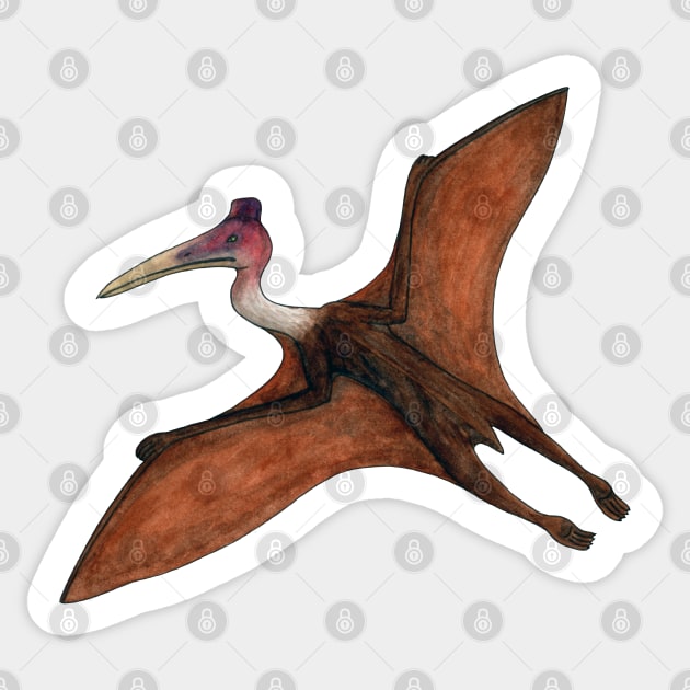 Quetzalcoatlus Sticker by Savousepate